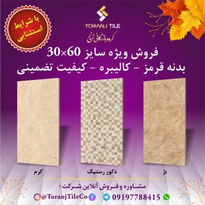 فروش ویژه سایز 30x60