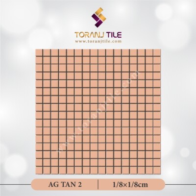 سرامیک کاشی استخری مربعی AG TAN 2