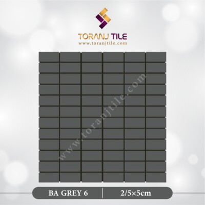 سرامیک کاشی استخری مستطیل البرز BA WHITE 6