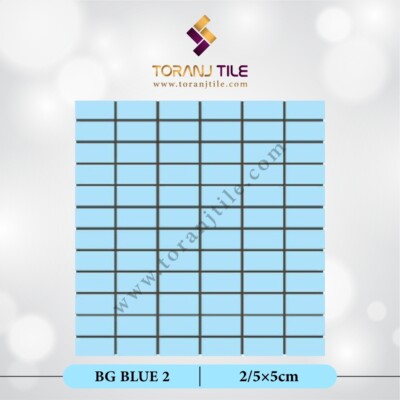 سرامیک کاشی استخری مستطیل البرز BG BLUE 2