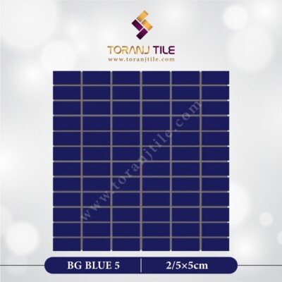 سرامیک کاشی استخری مستطیل البرز BG BLUE 5