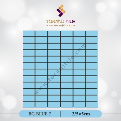 سرامیک کاشی استخری مستطیل البرز BG BLUE 7