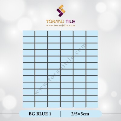 سرامیک کاشی استخری مستطیل البرز BG BLUE 1