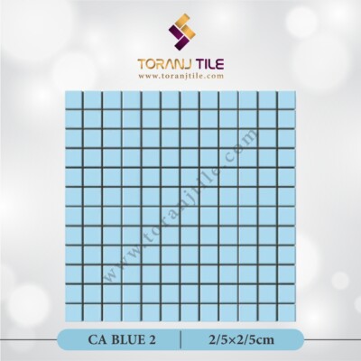 سرامیک کاشی استخری مربعی CA BLUE 2