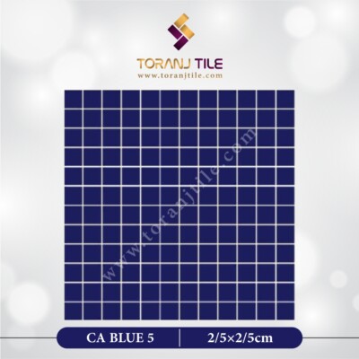 سرامیک کاشی استخری مربعی CA BLUE 5