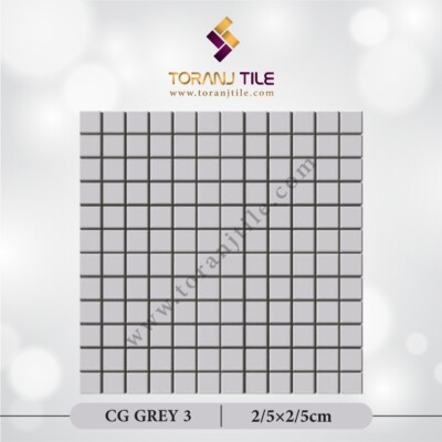 سرامیک کاشی استخری مربعی CG GREY 3