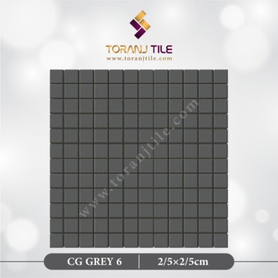 سرامیک کاشی استخری مربعی CG GREY 6