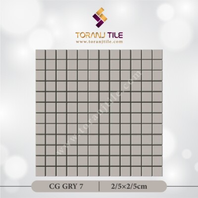 سرامیک کاشی استخری مربعی CG GRY 7
