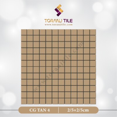 سرامیک کاشی استخری مربعی CG TAN 4