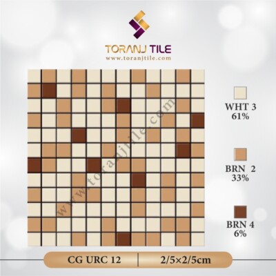 سرامیک کاشی استخری مربعی البرز CG URC 12