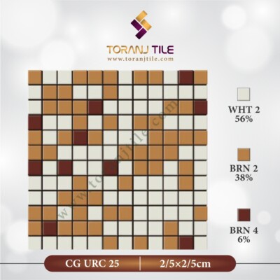 سرامیک کاشی استخری مربعی البرز CG URC 25