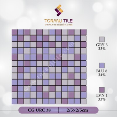 سرامیک کاشی استخری مربعی البرز CG URC 38