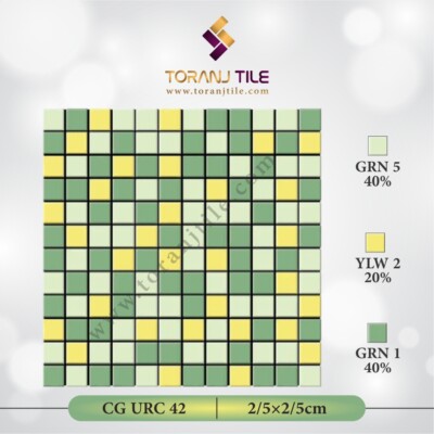 سرامیک کاشی استخری مربعی البرز CG URC 42