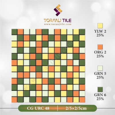 سرامیک کاشی استخری مربعی البرز CG URC 48