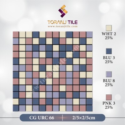سرامیک کاشی استخری مربعی البرز CG URC 66