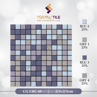 سرامیک کاشی استخری مربعی البرز CG URC 69