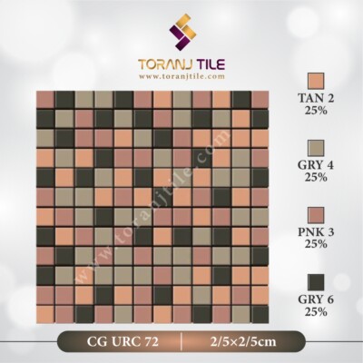 سرامیک کاشی استخری مربعی البرز CG URC 72