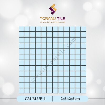 سرامیک کاشی استخری مربعی CM BLUE 2