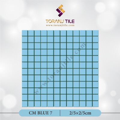 سرامیک کاشی استخری مربعی CM BLUE 7