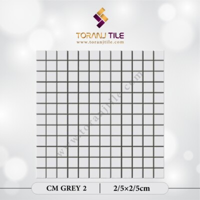 سرامیک کاشی استخری مربعی CM GREY 2