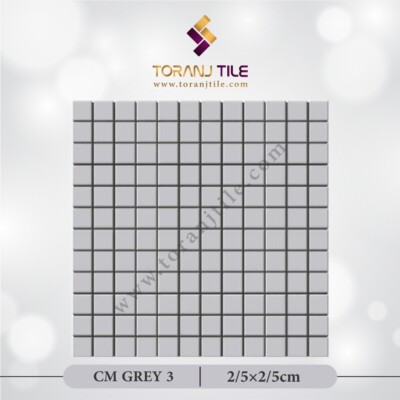 سرامیک کاشی استخری مربعی CM GREY 3