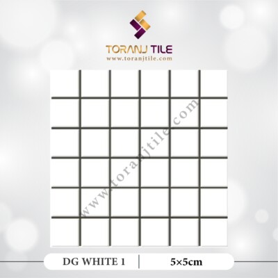 سرامیک کاشی استخری مربع البرز DG WHITE 1
