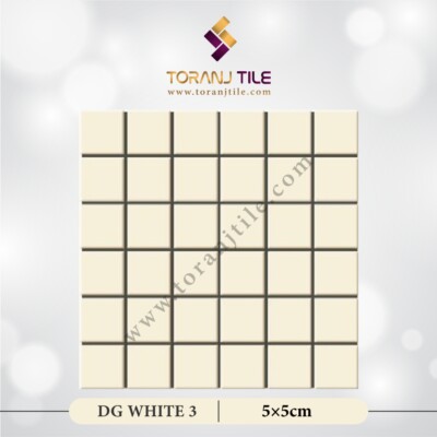 سرامیک کاشی استخری مربع البرز DG WHITE 3