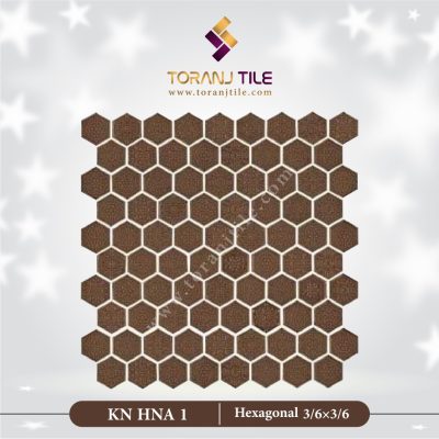 کاشی استخری گلدیس شش ضلعی KN HNA 1 تک رنگ رستیک